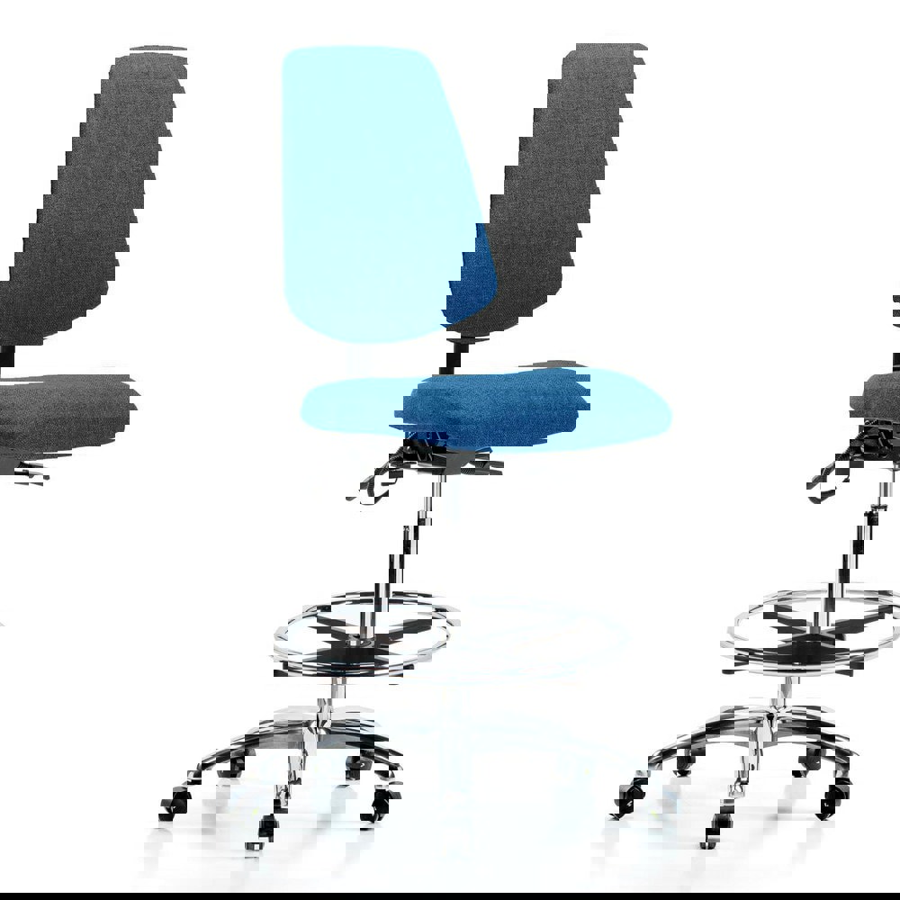 Task Chair: Conductive Cloth, Blue